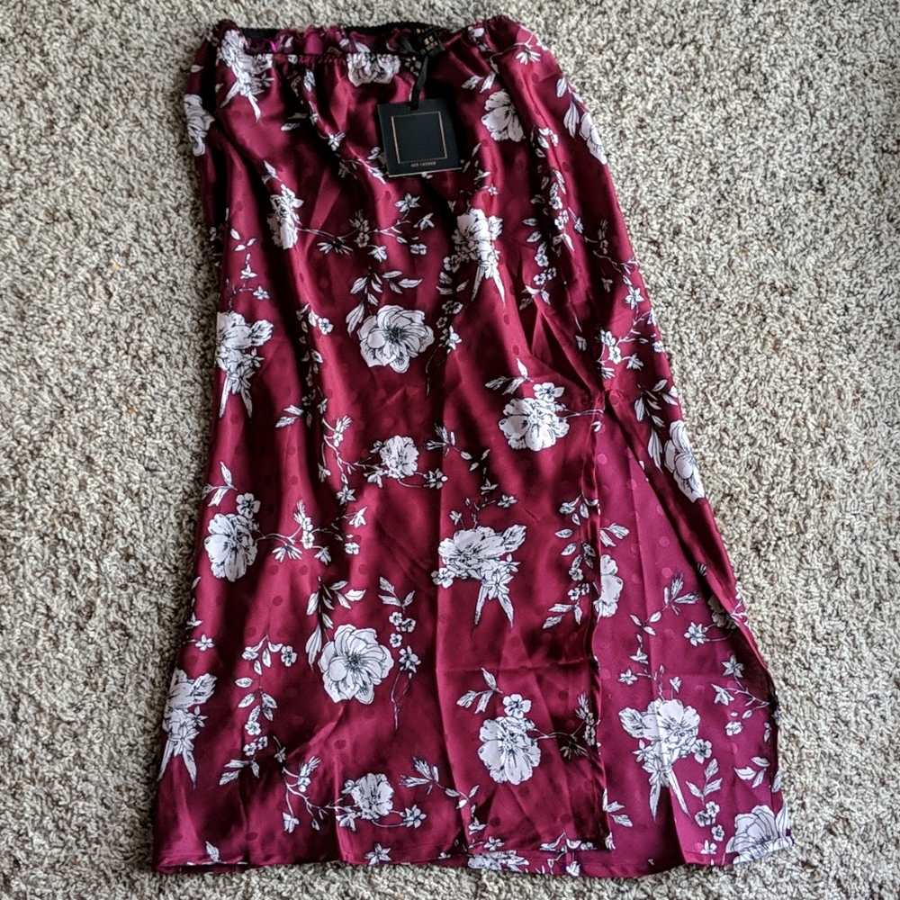 ASOS QED London midi skirt